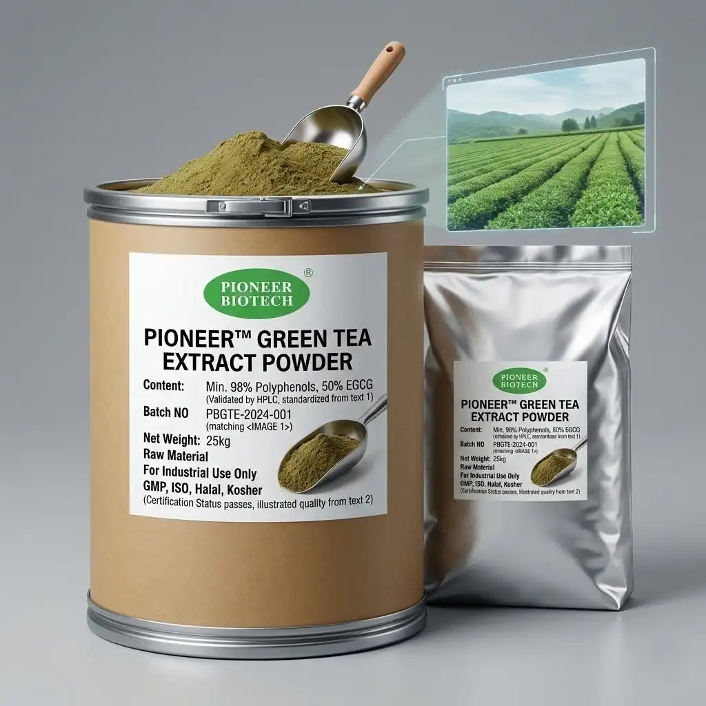 Choosing a Reliable Green Tea Extract Powder Manufacturer